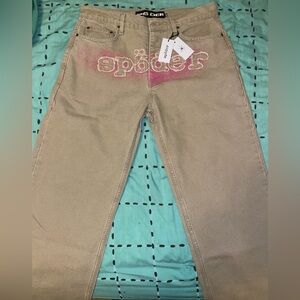 SP5DER CANVAS WORK PANT - Tan / 34